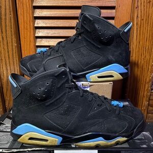 Size 12 - Jordan 6 Retro UNC Black Blue